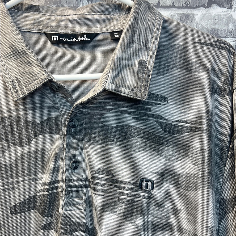Men's Travis‎ Mathew Camouflage Polo Shirt